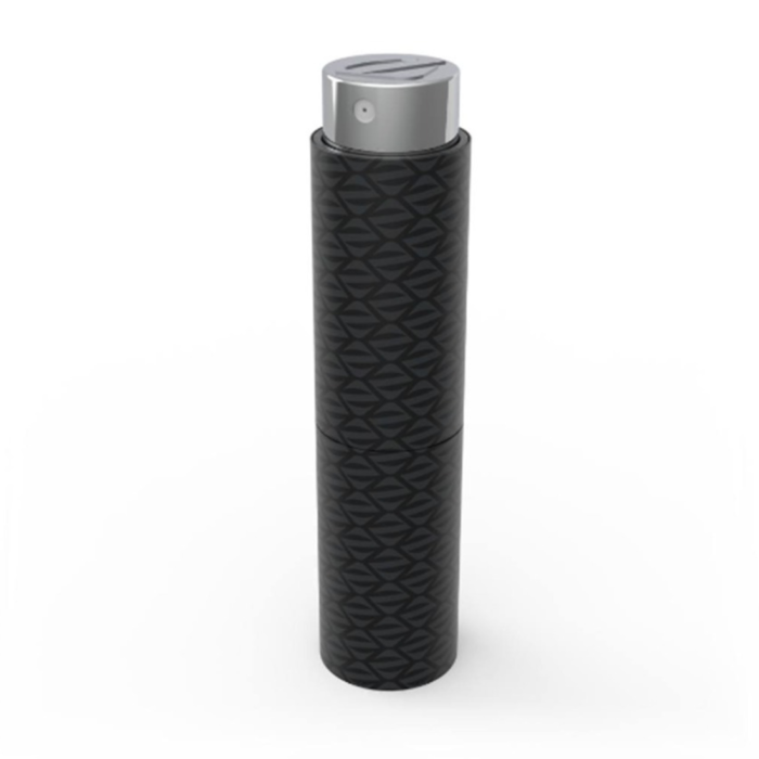 Étui à parfum de poche N° TCOV003, Couleur Noir et gris