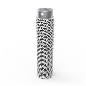 Étui à parfum de poche N° TCOV002, Couleur Noir et blanc