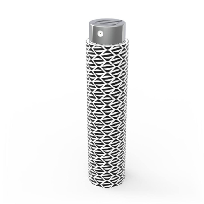 Étui à parfum de poche N° TCOV002, Couleur Noir et blanc